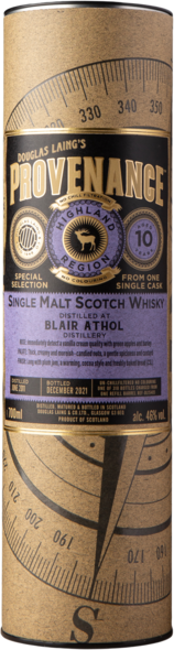 Blair Athol Provenance 10yo 46,0%, 70 cl