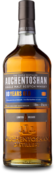Auchentoshan 18 Years 43% Gift Box, Single Malt, 70 cl