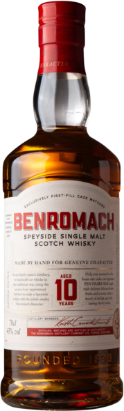 Benromach 10 Years 43%, 70 cl