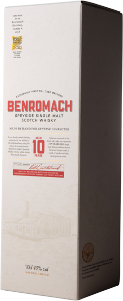 Benromach 10 Years 43%, 70 cl