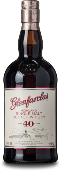 Glenfarclas 40 Years 43%, 70 cl, J & G Grant