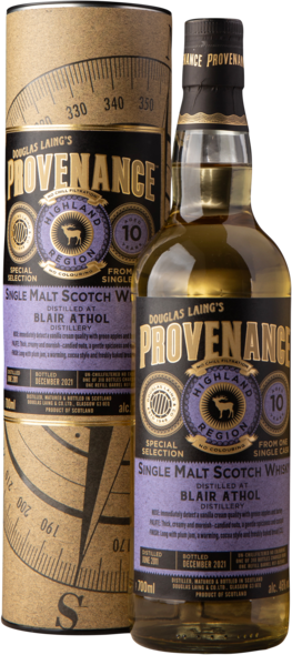 Blair Athol Provenance 10yo 46,0%, 70 cl