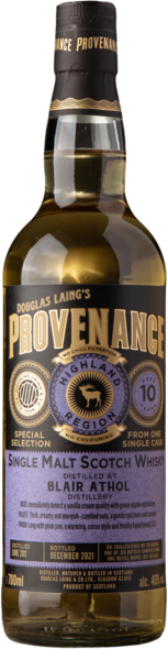 Blair Athol Provenance 10yo 46,0%, 70 cl