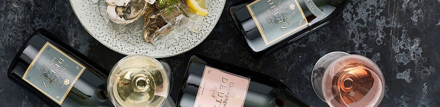 champagne, bobler, mousserende vin, deutz, nyetimber, marchesi antinori