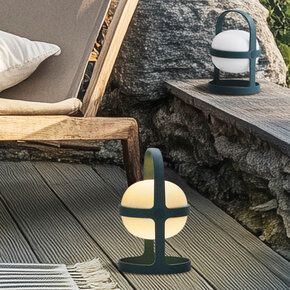 Soft Spot Solar Circular Lampe