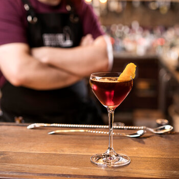 drink, cocktail, riedel, whisky, vermouth, angostura, manhattan, opskrift, drinksopskrift