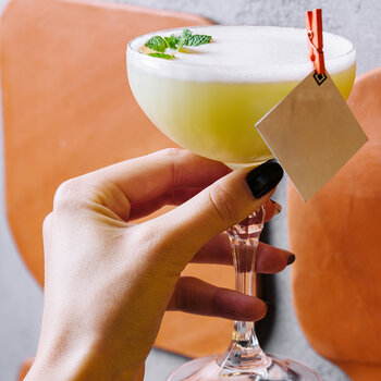 drink, cocktail, riedel, opskrift, drinksopskrift, Piscosour