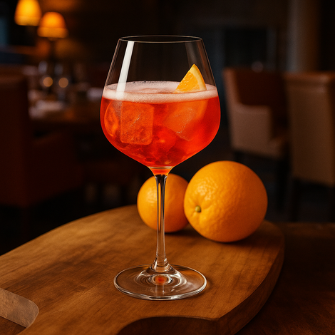 Mionetto Spritz er den italienske klassiker i sin mest forfriskende form.
En boblende balance mellem bitterhed, sødme og citrus – perfekt til solrige øjeblikke og lette stunder.