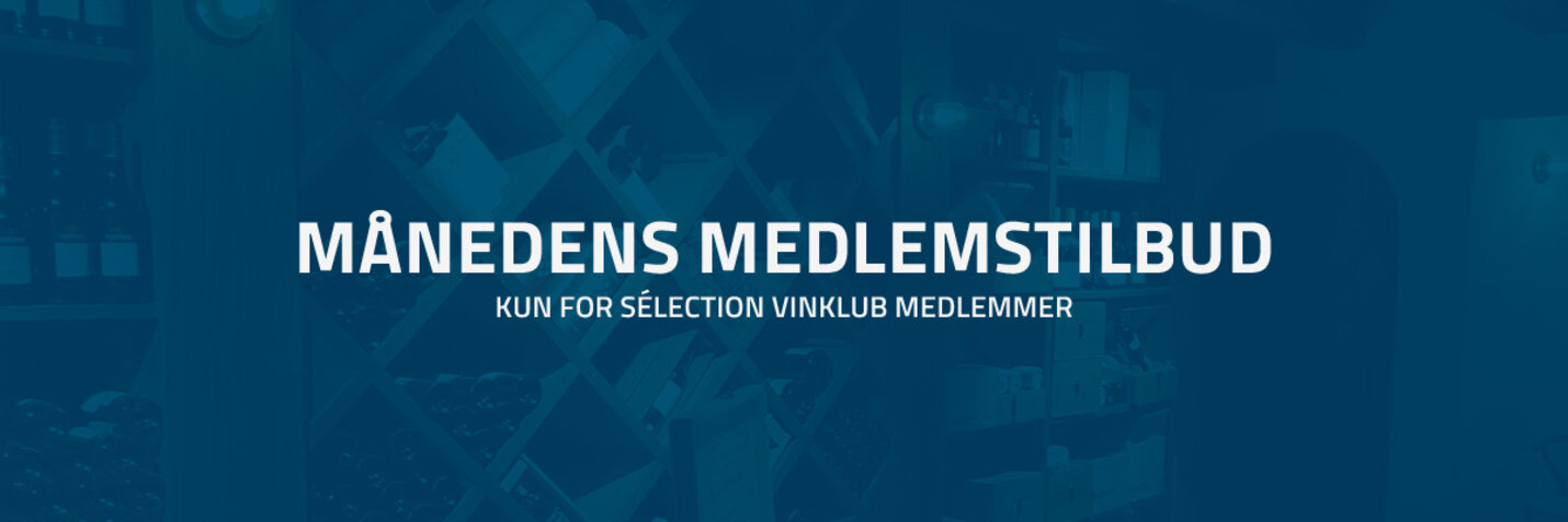 Medlemstilbud vin for Sélection Vinklub