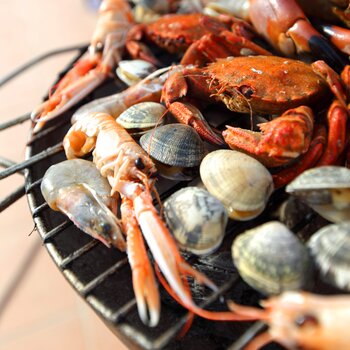 hvidvin, fisk, chardonnay, riesling, pinot gris, sauvignon blanc, sushi, pighvarrejer, tun, laks