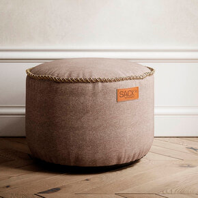 Canvas Pouf