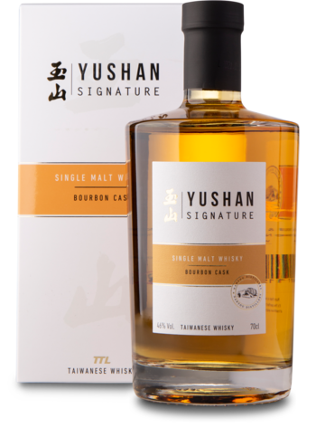 Yushan Single Malt Bourbon cask 46%, 70 cl