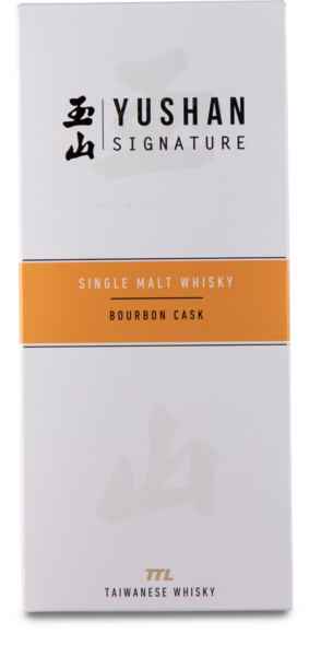 Yushan Single Malt Bourbon cask 46%, 70 cl
