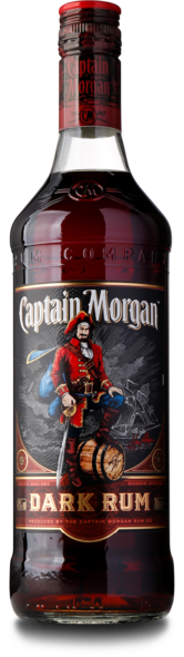 Captain Morgan Black 40%, 70 cl