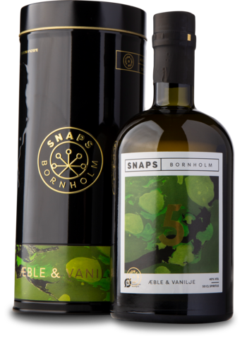Snaps Bornholm Limited 5 Æble & Vanilje, 40,00%, 50 cl