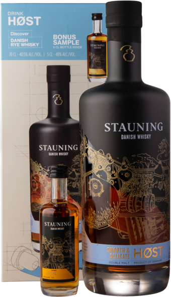Stauning Høst + 5 cl Rye, 41%, 75 cl