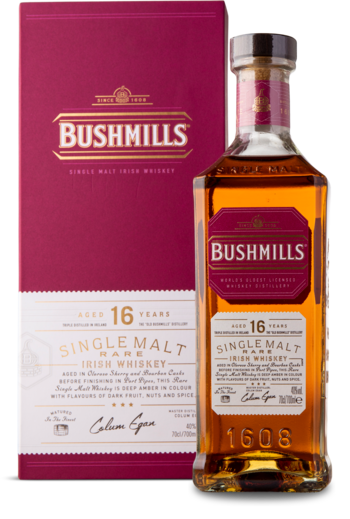 Bushmills 16 Years 40%, 70 cl