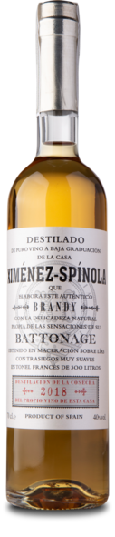 Ximenez-Spinola Battonage Brandy, 40,00%, 70 cl