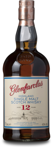 Glenfarclas 12 Years 43%, 70 cl, J & G Grant