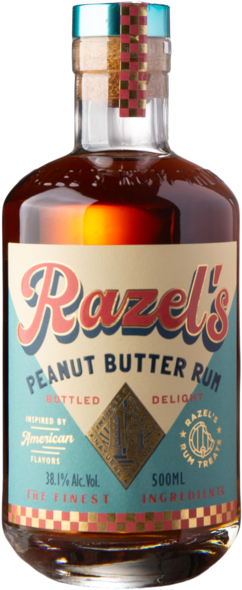 Peanut Butter Rum 38,1%, 50 cl
