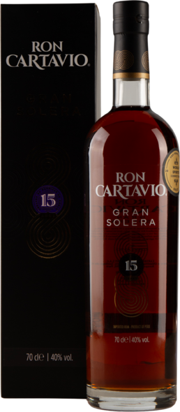 Cartavio Gran Solera 15 år 40%, 70 cl