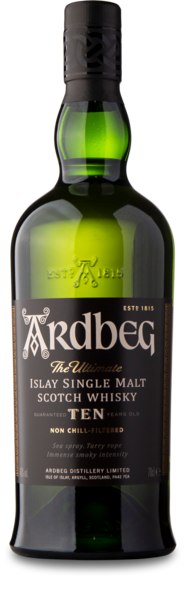 Ardbeg 10 Years 46%, Single Malt, 70 cl