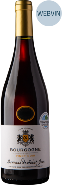 2023 Bourgogne Pinot Noir Baronne de St Jean, AOP