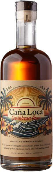 Caña Loca Rum 40%, 70cl