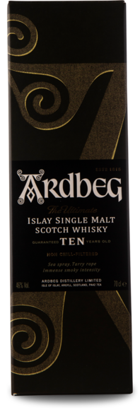 Ardbeg 10 Years 46%, Single Malt, 70 cl