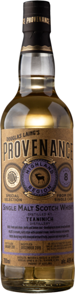 Provenance Teaninich 2011 8yo 46%, 70 cl