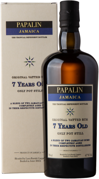 Papalin 7 år 47%, 70 cl