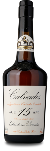 Calvados 15 Years 40%, Appellation Calvados Contrôlee, 70 cl