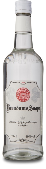 Brøndum Snaps Klar 40%, 70 cl
