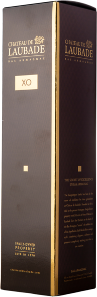 Bas Armagnac XO 40%, AOP, 70 cl