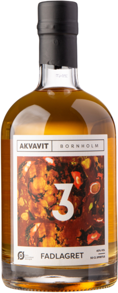 Snaps Bornholm No. 3 Fadlagret Akvavit, 40%, 50 cl