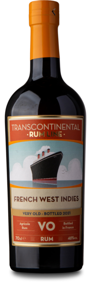 Trans Continental Rum Line French West Indies 46%, 70 cl