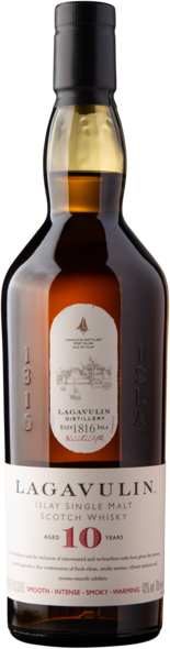 Lagavulin 10 Years Travel Exclusive 43%, 70 cl
