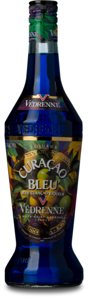 Vedrenne Blue Curacao 25%, 70 cl