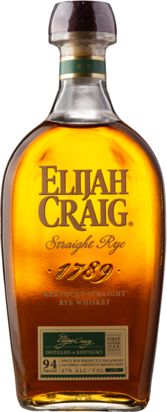 Elijah Straight Rye, 47%, 70 cl