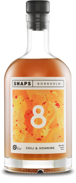 Snaps Bornholm No. 8 Chili/Honning 40%, 50 cl