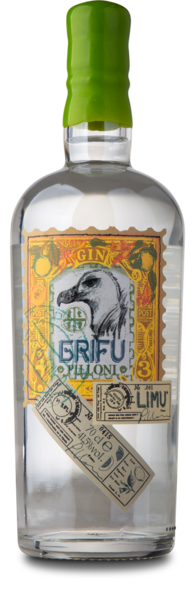 Grifu Lime Gin 41,5%, 70 cl