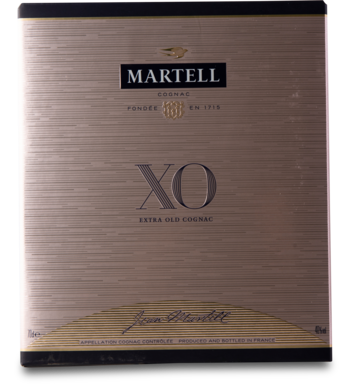 Martell XO 40%, 70 cl