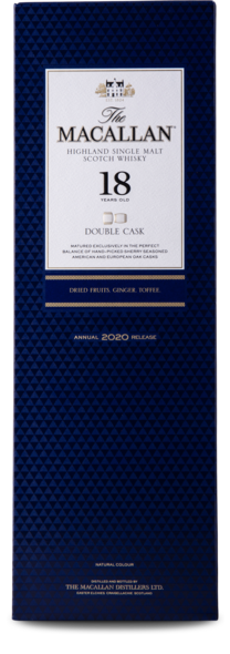 Macallan 18 år Double Cask, 43%, 70 cl
