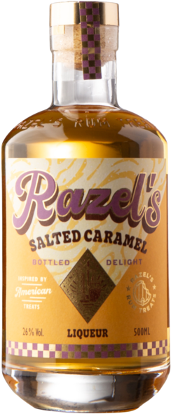 Salted Caramel Liqueur 26%, 50 cl