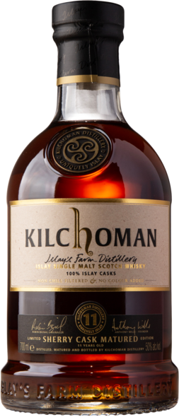 Kilchoman 100% Islay Sherry Cask Matured 11 år 50%, 70 cl