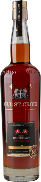 Old St. Croix Navy Strength 55%, 70 cl