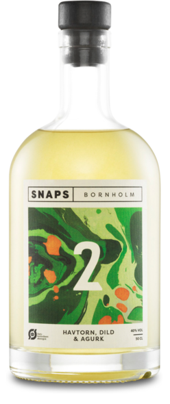 Snaps Bornholm No. 2 Havtorn/Agurk 40%, 50 cl