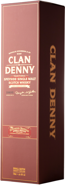 Clan Denny Speyside Single Malt 40%, 70 cl