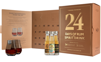 24 Days of Rum & spiritdrink Calendar, Mocha Edition 2025 41%, 48 cl