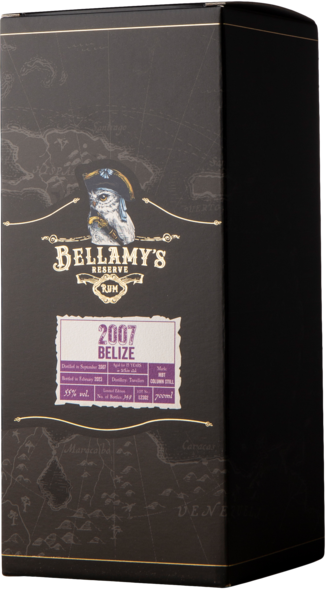 Belize 2007 Rum 15yo Single Cask 55%, 70 cl